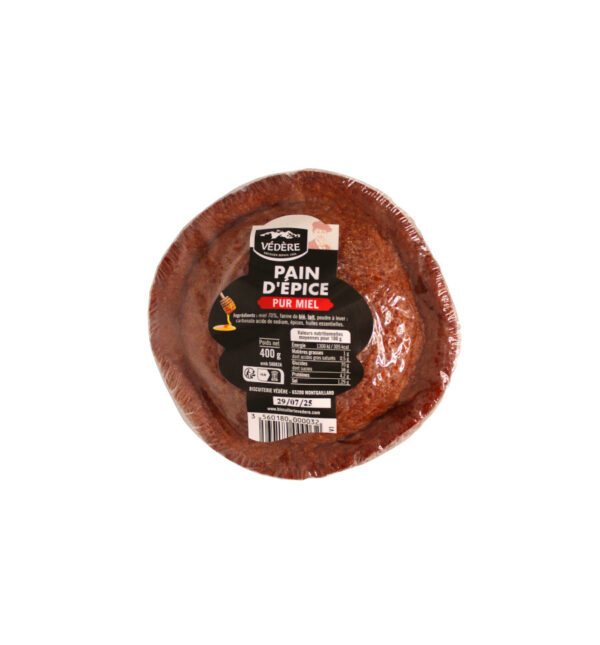 PAIN D'EPICE PUR MIEL 400g